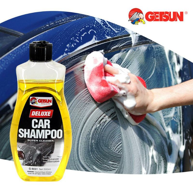 Shop Malaysia Getsun Deluxe Car Shampoo Super Cleaner 500ml Shopee Singapore