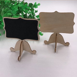 20 Sets Of Mini Blackboard And Wooden Frame Easel Wedding Party