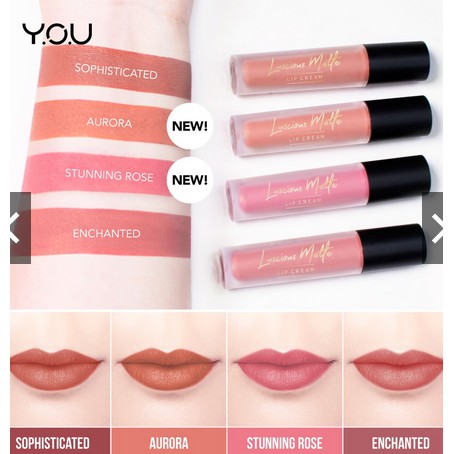 luscious matte lipstick you