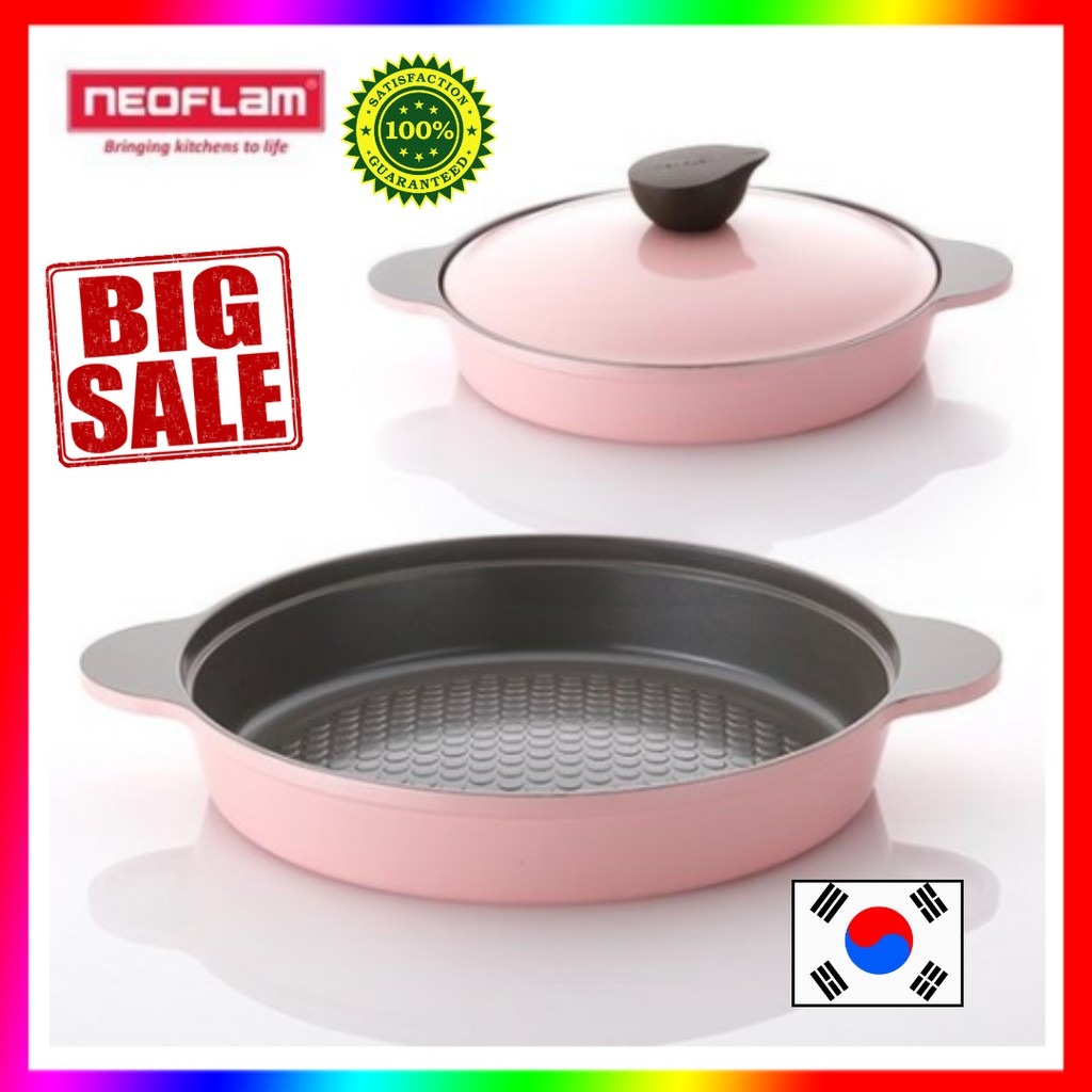 Neoflam Korean BestSelling Ecolon Coating Multigrill pan. 26cm