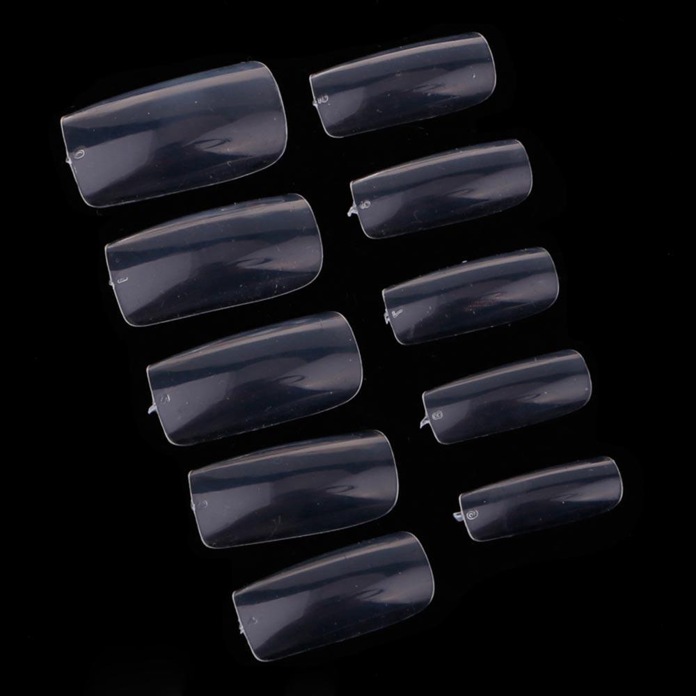 New 500Pcs Clear French Full Half False Nails Tips DIY Acrylic UV Gel Great New 500Pcs Clear French Full Half False Nails Tips DIY Acrylic UV Gel Great