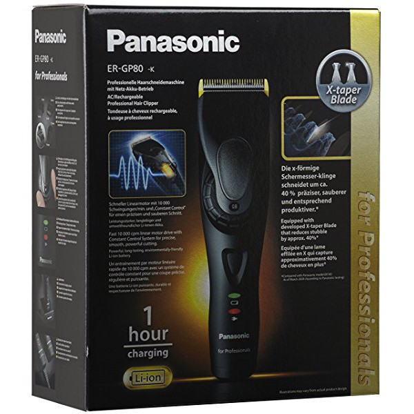 panasonic er gp80 k professional cordless hair clipper trimmer removal beauty hair grooming tools maid in japan shopee singapore