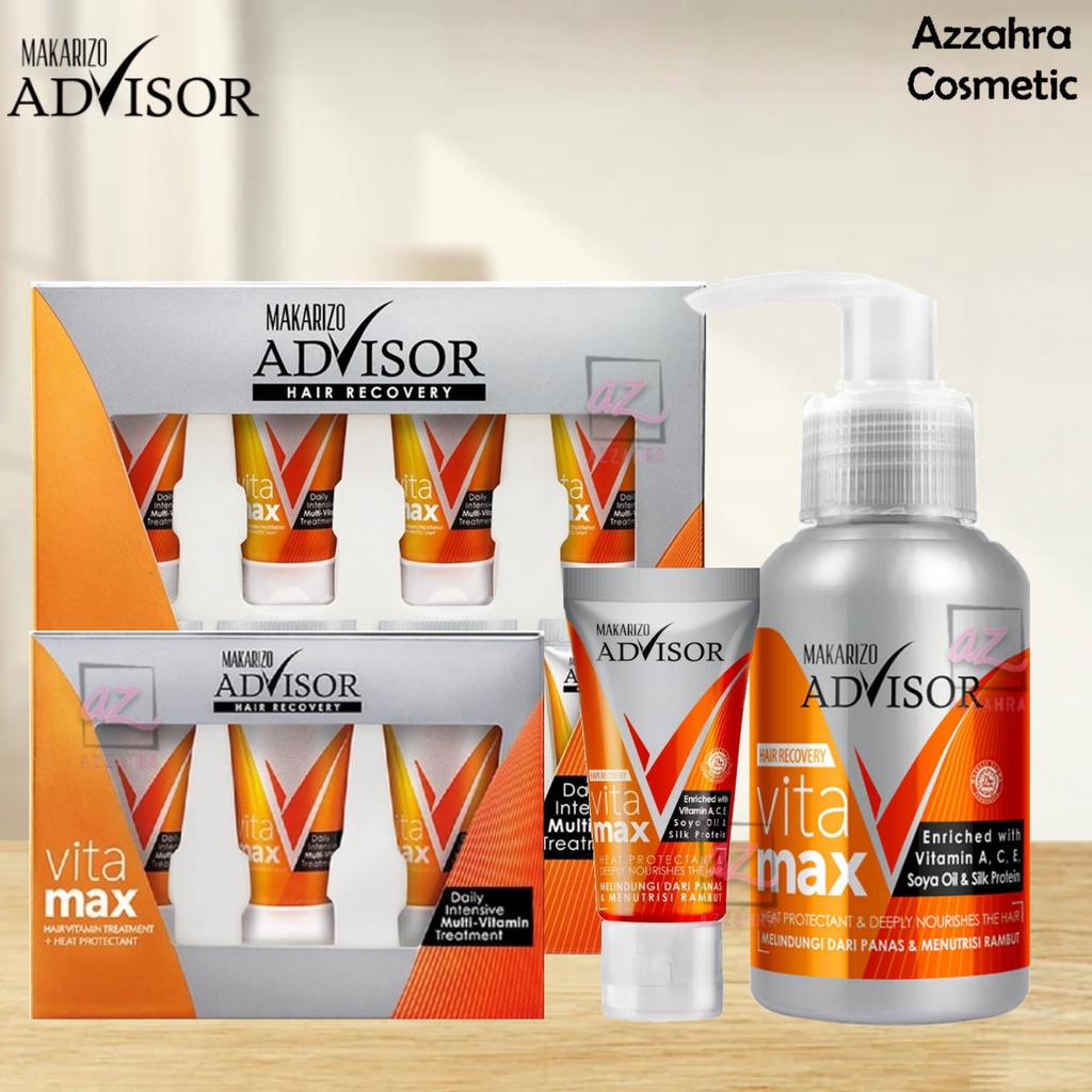 Macarizo Advisor Hair Recovery Vitamax 8ml tube 8mlx3 8mlx8 50ml