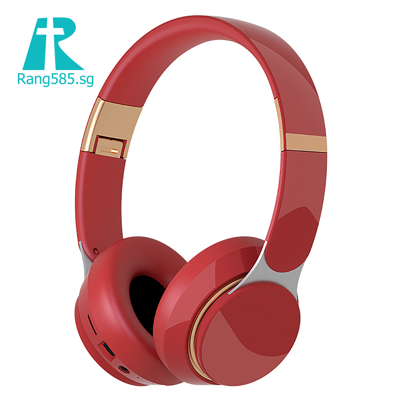 bluetooth headset red