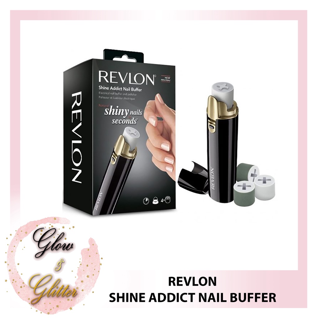 Revlon Shine Addict Nail Buffer | Shopee Singapore