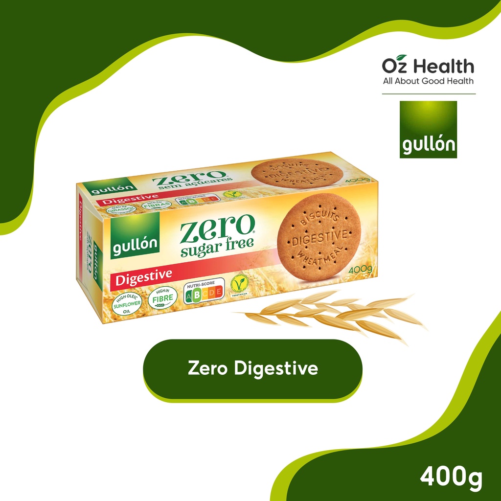Gullon Zero Sugar Free Digestive Biscuits High Fiber 400g Shopee Singapore