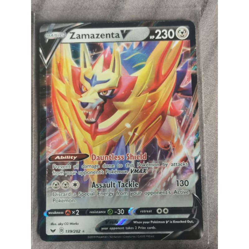 Pokemon Tcg Trading Card Gx V Vmax Tag Team Metal Type Scizor Lucario Melmetal Duraludon Genesect Zamazenta Shopee Singapore