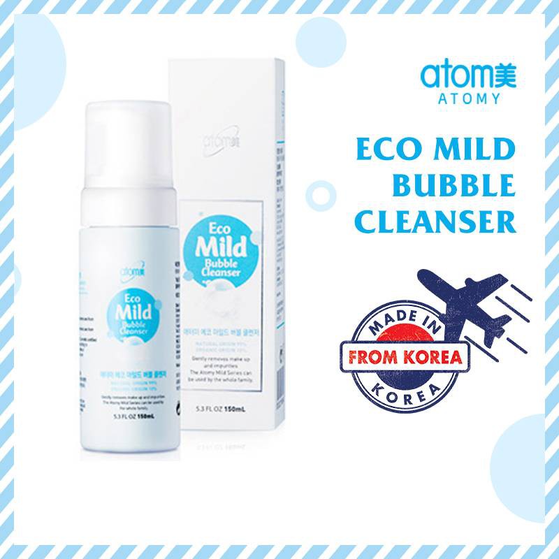 eco mild bubble cleanser atomy