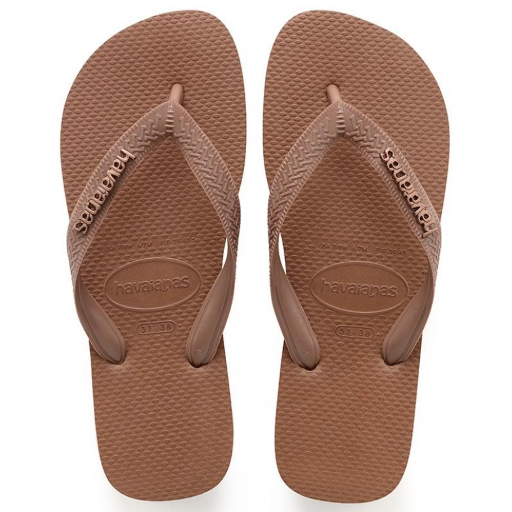 havaianas logo metallic