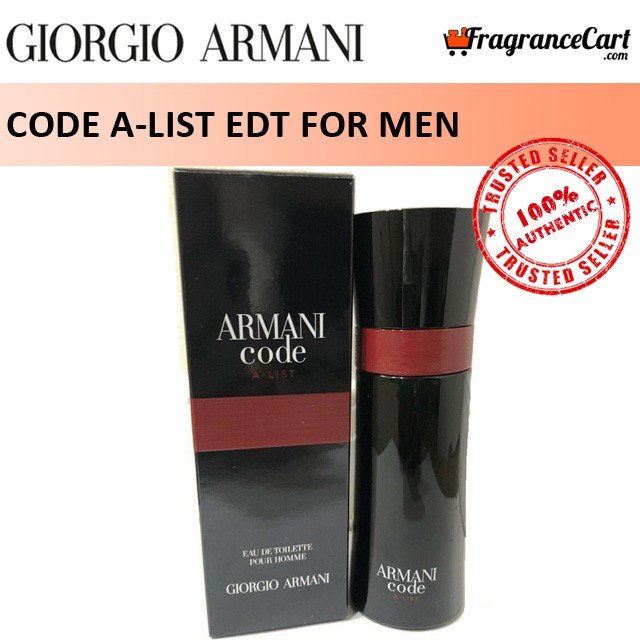 armani code a list