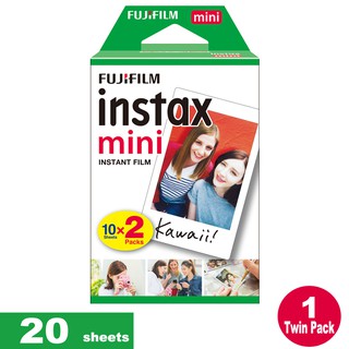 Fujifilm instax mini Plain Instant film - 20 sheet