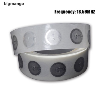 bigmango 13.56mhz UID changeable S50 1K NFC Sticker Wet Inlay NFC tag Sector Blank Card BMO