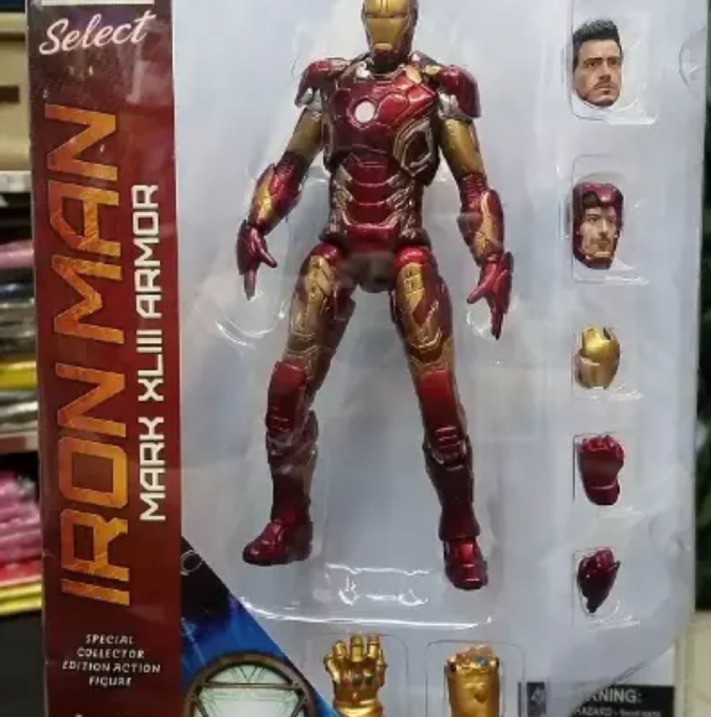 marvel select iron man