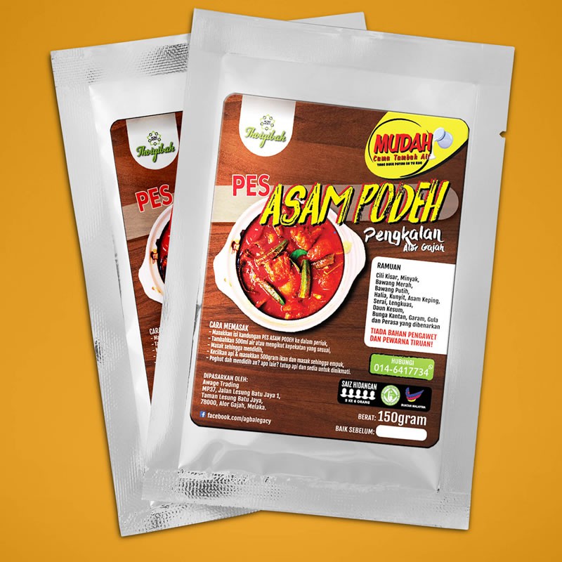 Spicy Acid Pes Melaka Original Alor Elephant Shopee Singapore