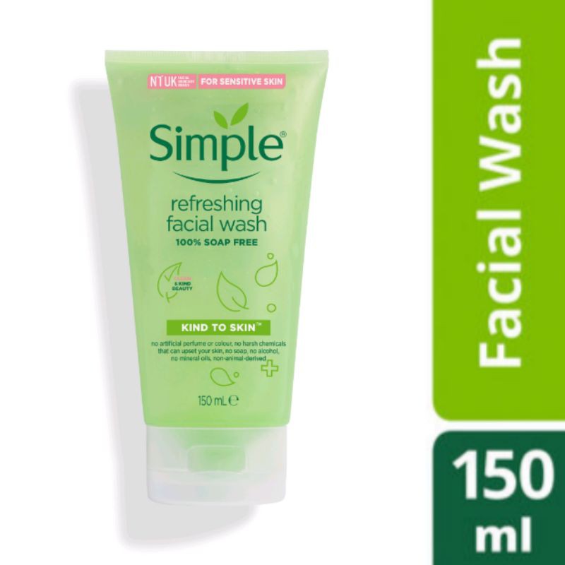 simple kind face wash