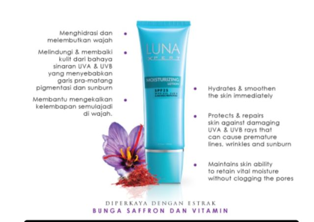 Shop Malaysia Buy Original Luna Expert Facial Cleanser Moisturizing Lotion Facial Scrub 100ml Shopee Singapore