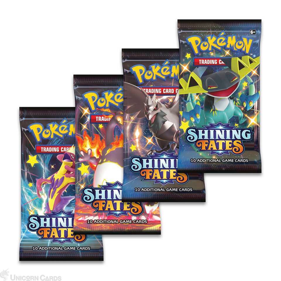 Pokémon TCG: Shining Fates Booster Pack | Shopee Singapore