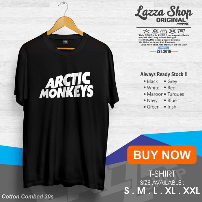 T Shirt Shirt Tshirt Distro Music Cool Band Arctic Monkeys Original Shopee Singapore - arctic monkeys roblox id