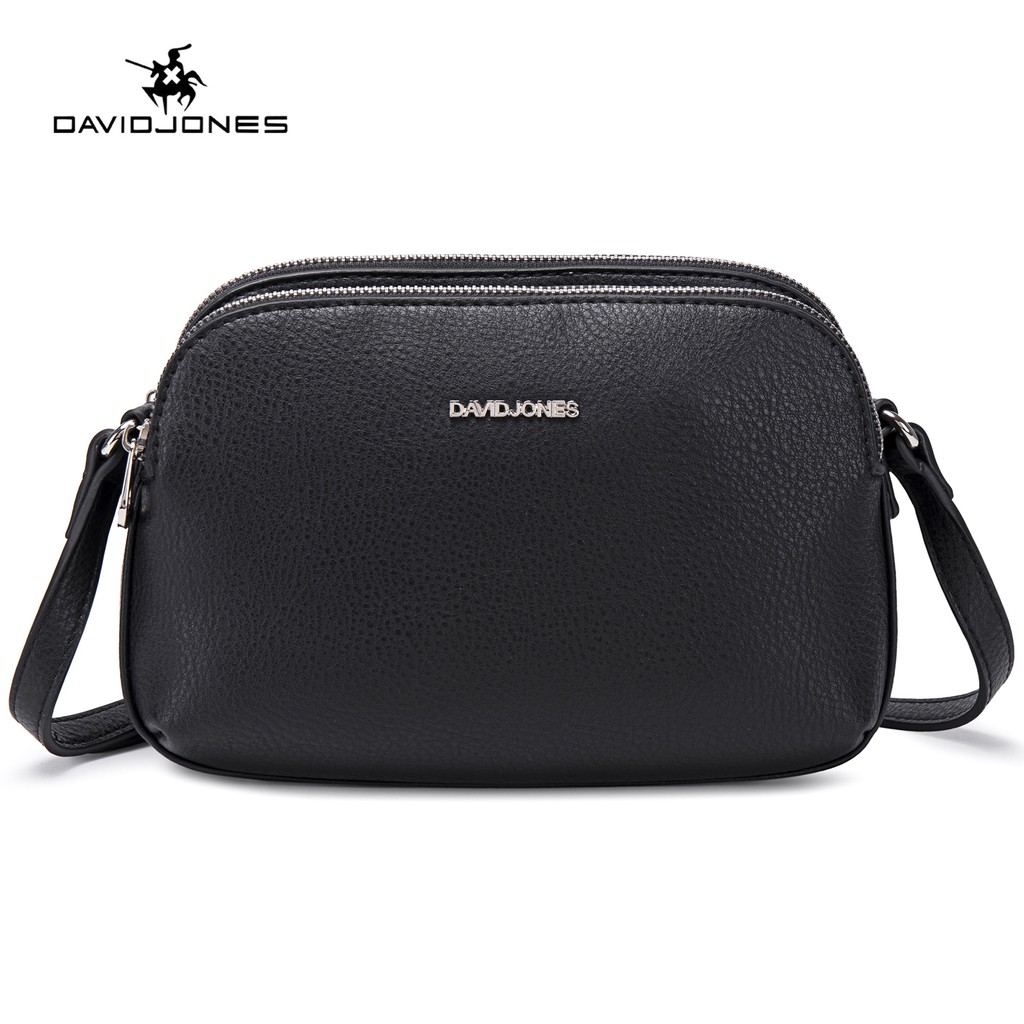 David Jones Paris sling bag for women leather crossbody bag | Shopee ...
