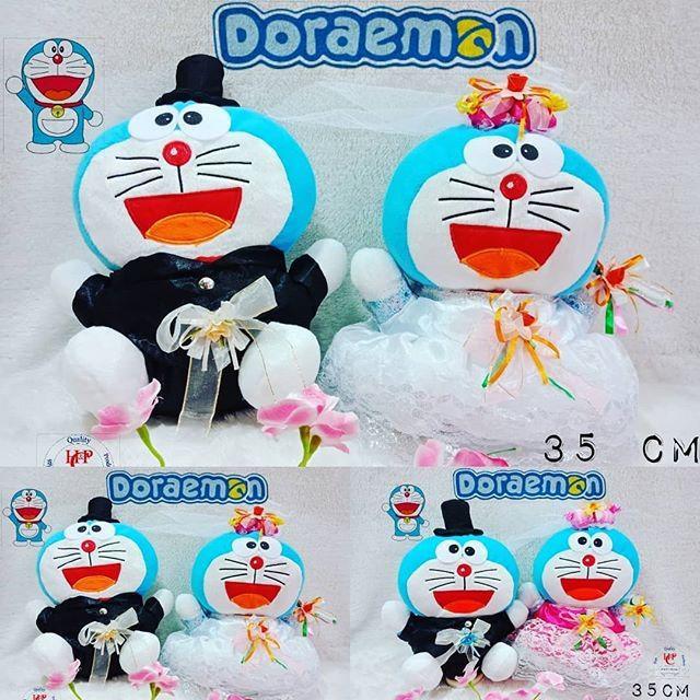 doraemon wedding doll