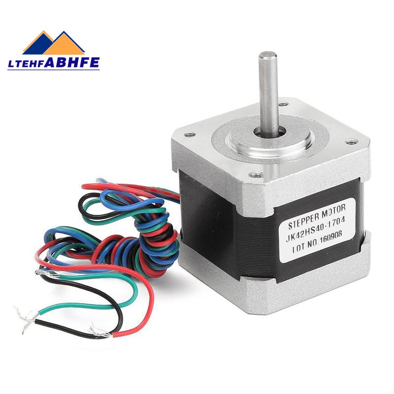 1.8 Deg NEMA 17 2-phase 4-wire Stepper Motor Copper pulley RepRap CNC 3D printer