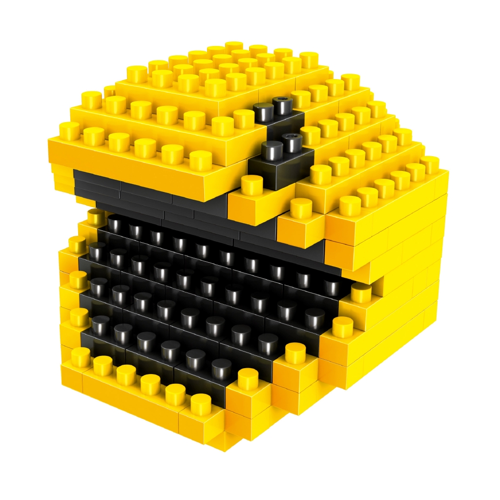 Pac-man,building Block,toy,children Toy 