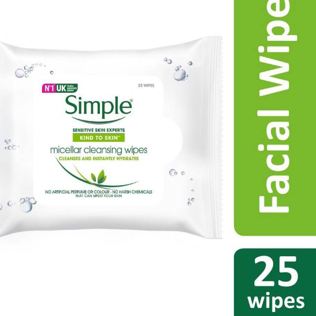 simple micellar wipes
