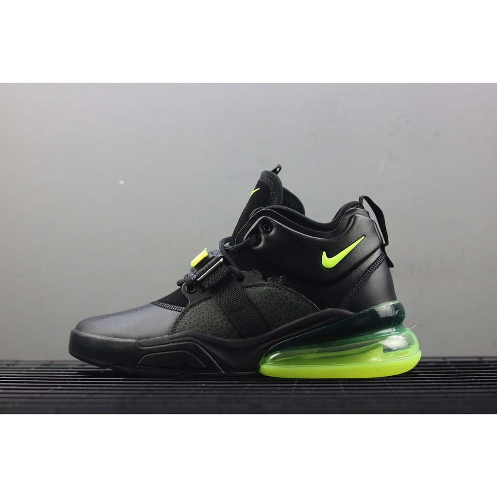 nike air force black and volt