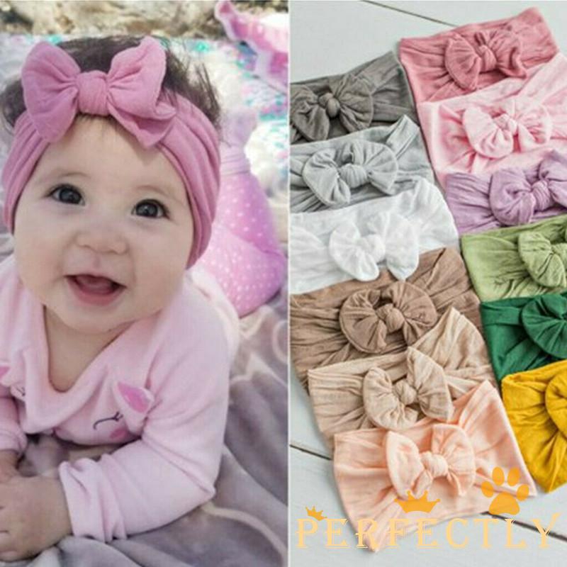 baby girl big bow headband