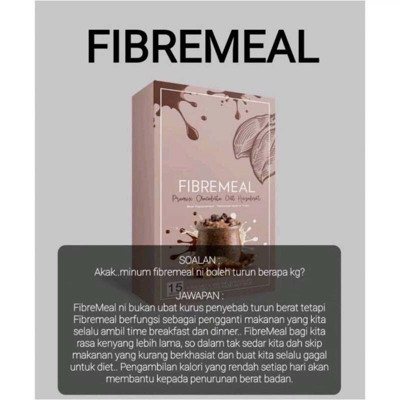 Fibremeal Supplement Diet Kurus Slim 100 Original Hq 3 Extra Gifts Slim Lock Perut Fibre Bijirin Free Shaker Shopee Singapore