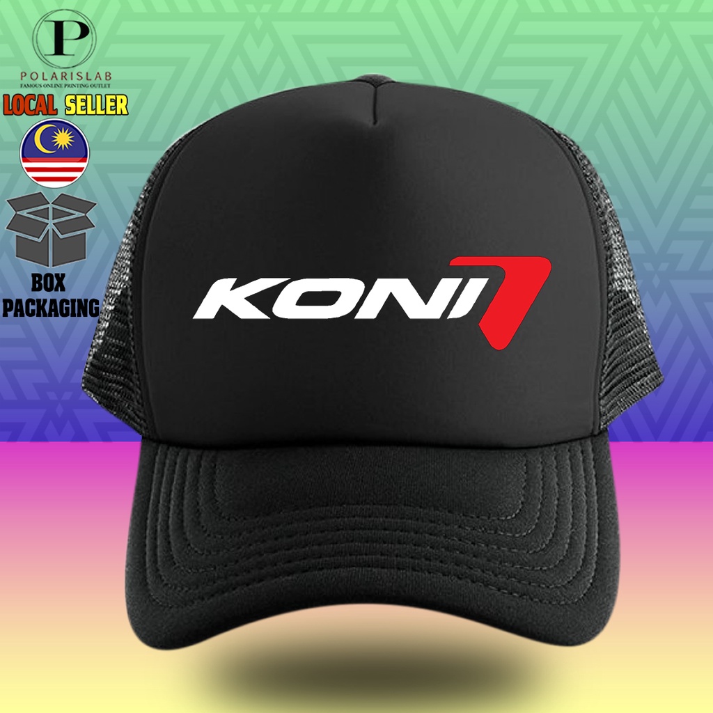 Shop Malaysia Koni Suspension Baseball Trucker Cap Cool Mesh Unisex Shopee Singapore