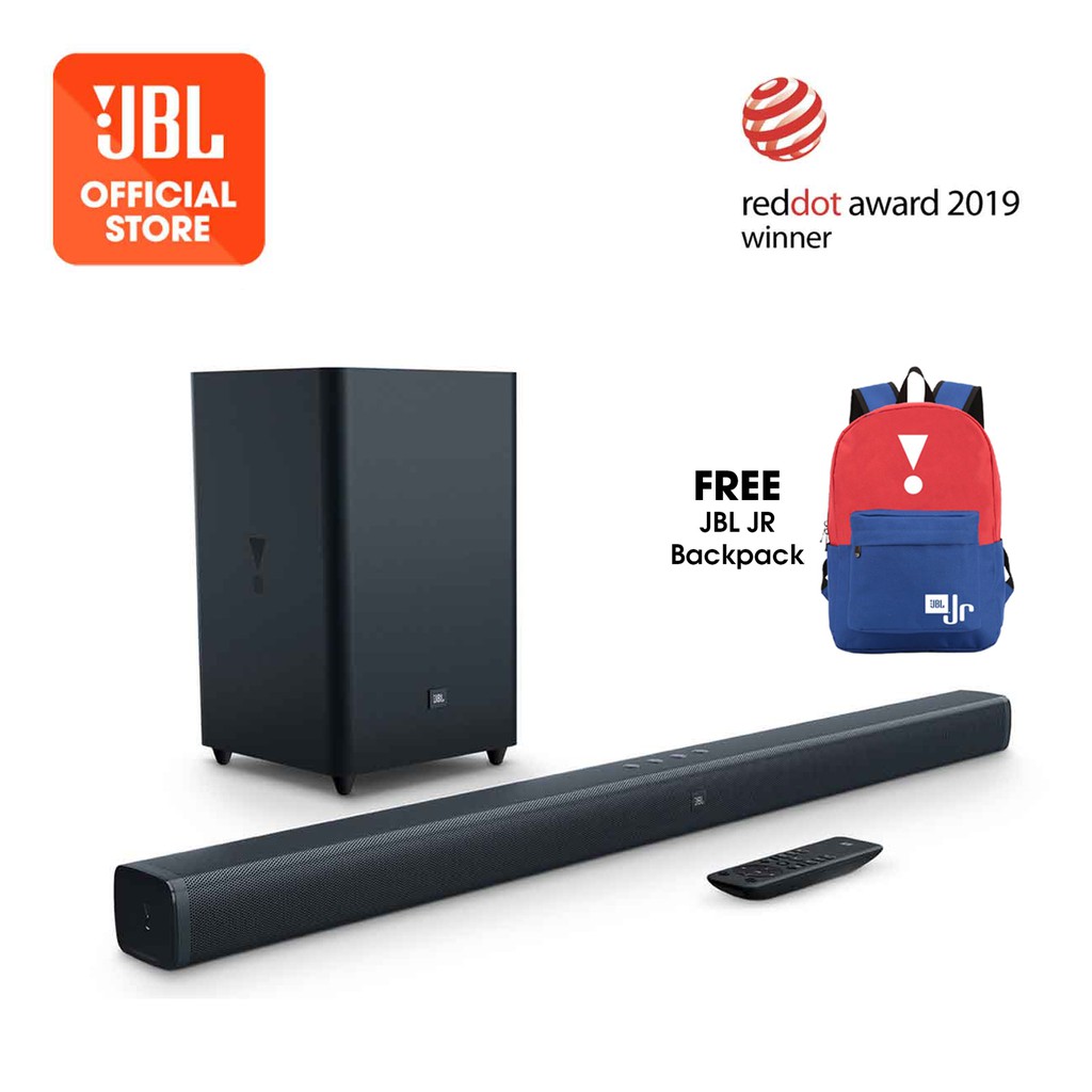 JBL Bar 2.1 Deep Bass 2.1 Channel Soundbar with Wireless Subwoofer