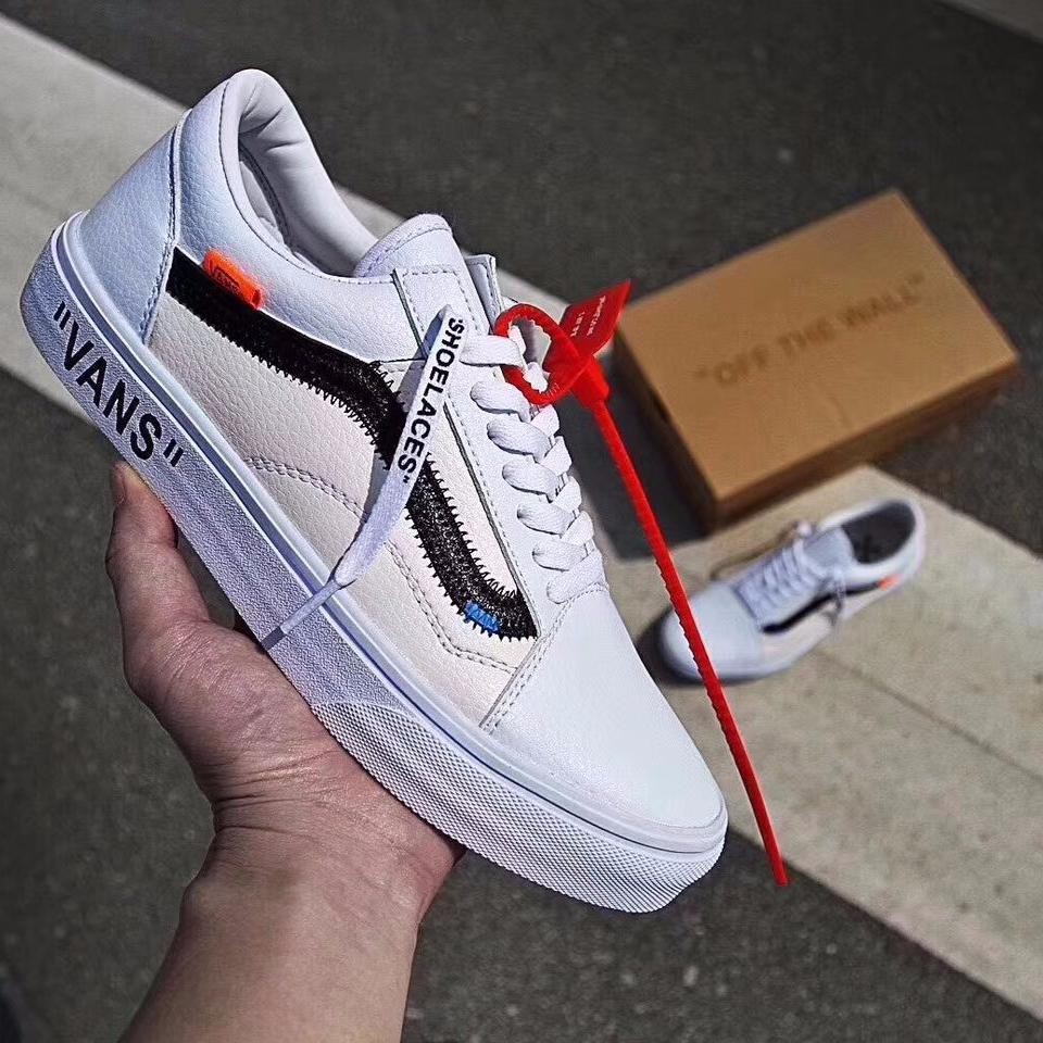 off white x vans old skool