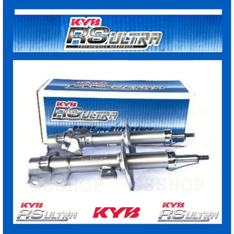 Shop Malaysia Vios Ncp93 08 2013 Absorber Front 1set 2pcs Kyb Rs Ultra Heavy Duty Original Suspension Shock Absorber Kayaba Toyota Shopee Singapore