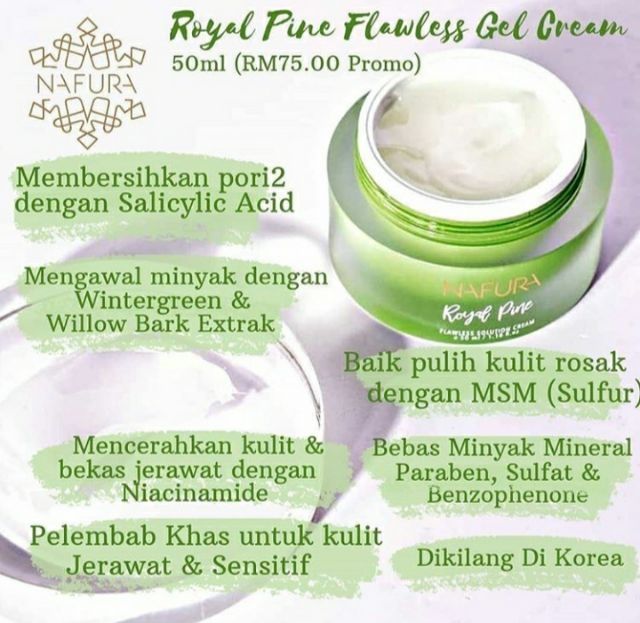 Nafura Royal Pine Moisturizer Shopee Singapore