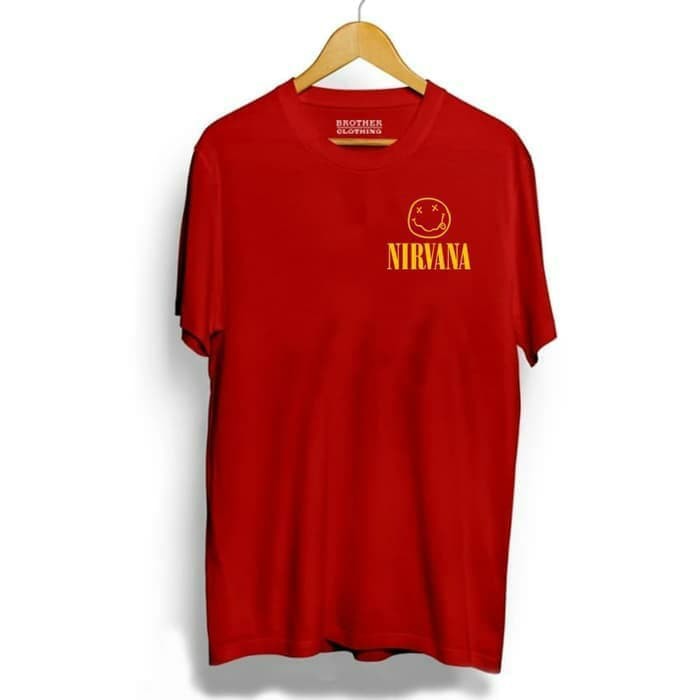 simple red t shirt