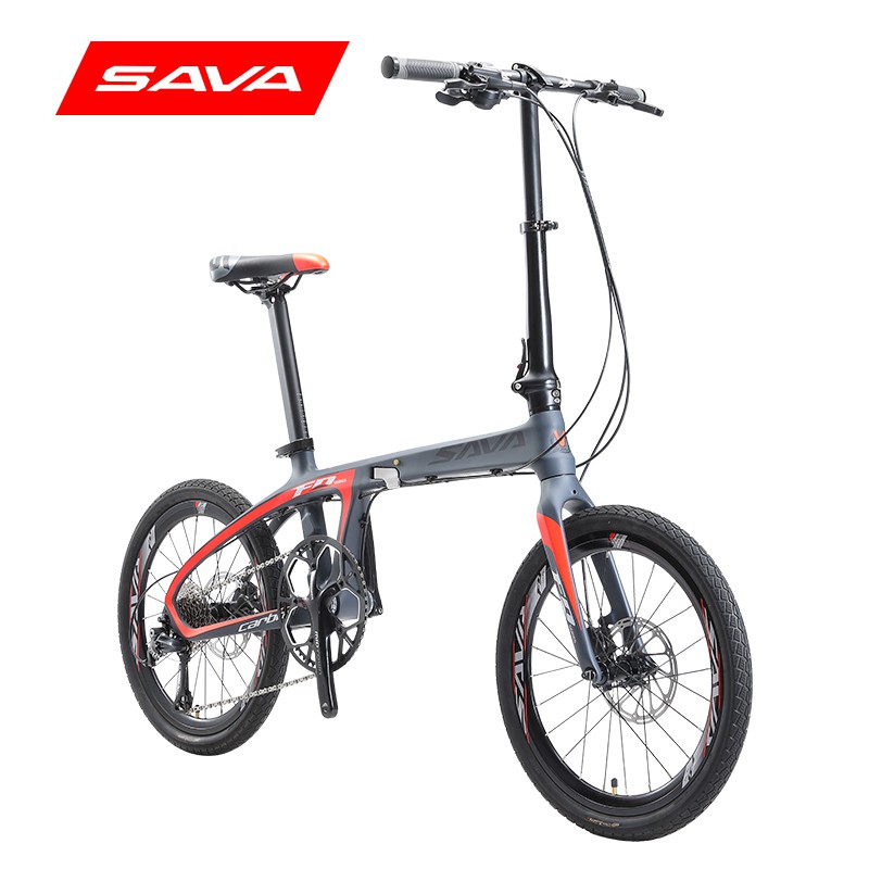 sava folding bike carbon