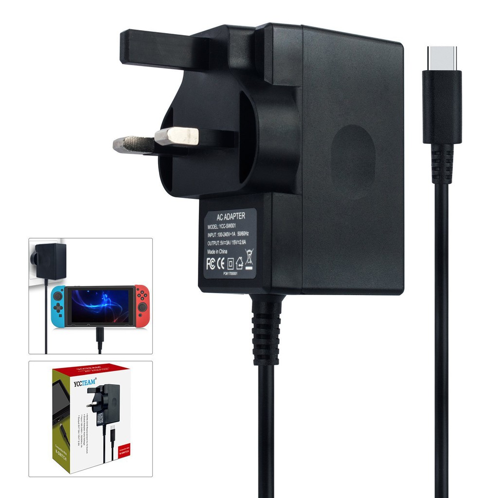 nintendo switch dock power cord