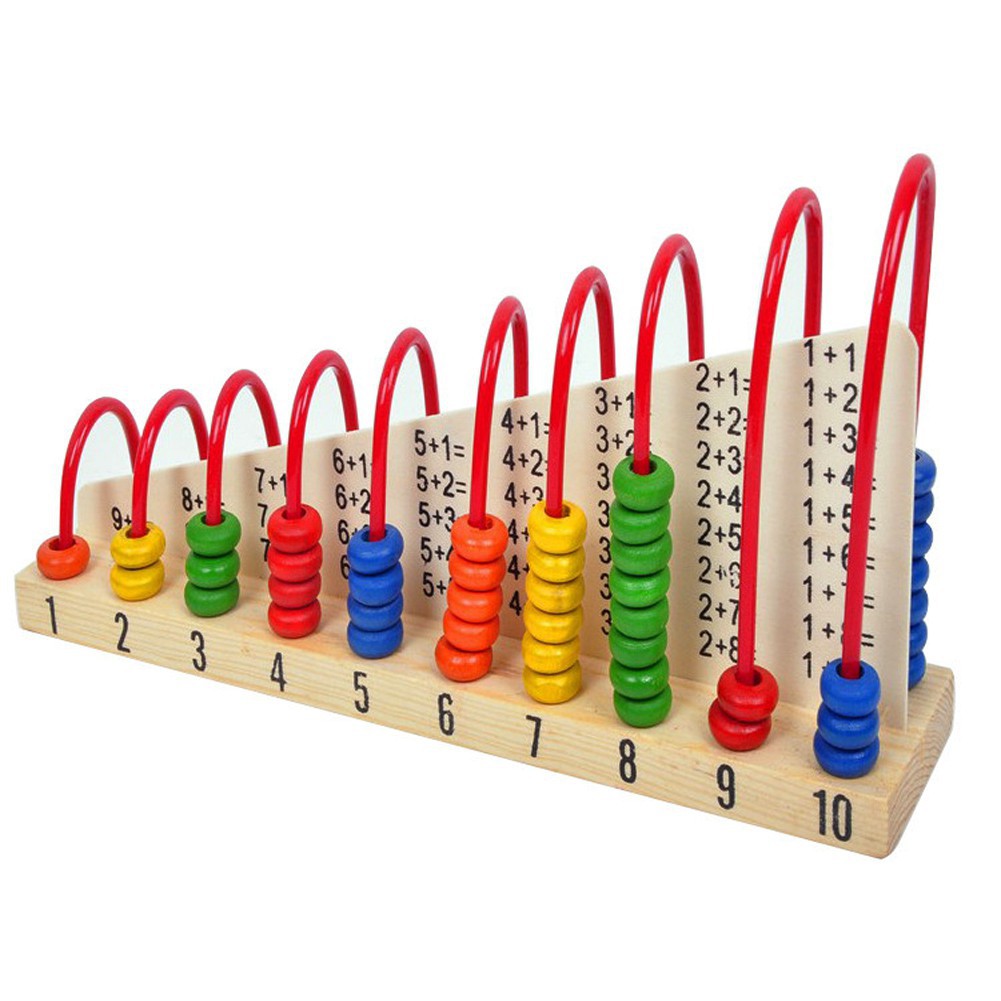 wooden maths toys