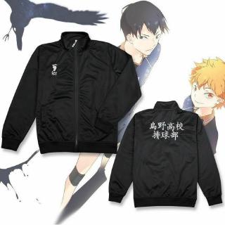 Hot Selling Haikyuu Karasuno High School Coat Jacket Cosplay Costume Sport Uniform Sets Sportswear Shopee Singapore - roblox high school jacket