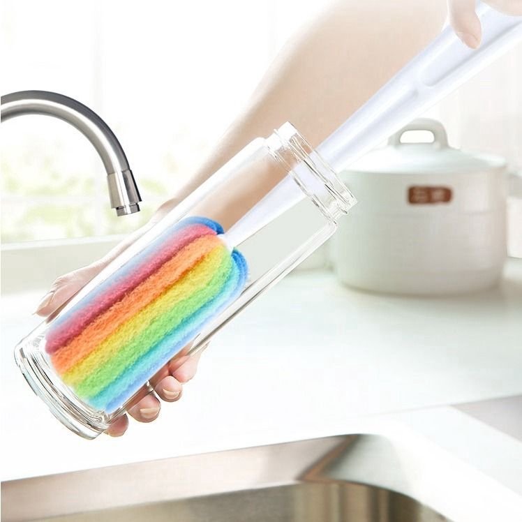 Bottle Sponge Brush Baby Milk Feeding Cleaning  Pigeon Washing Cleaner Cup Accessories