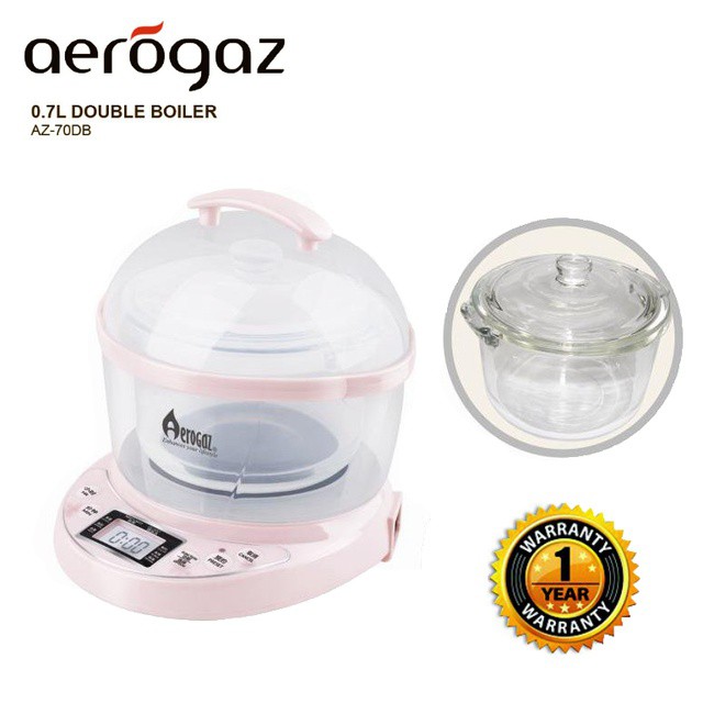 Aerogaz 0.7L Double Boiler (AZ70DB) Shopee Singapore