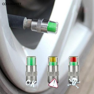 [Jiajia Other Auto Department Stores] 4PCS Visual Tire Pressure Indicator Caps
