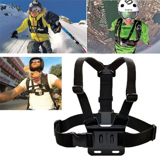 Go Pro Accessories Adjustable Elastic Chest Strap Mount For GoPro Action Camera