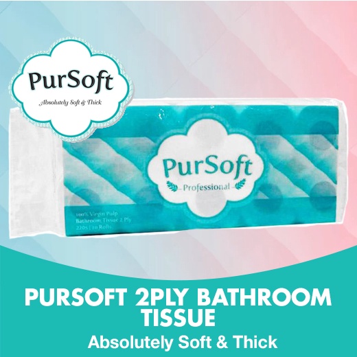 Pursoft 2 Ply Bathroom Tissue Pursoft Toilet Paper Tissue Paper