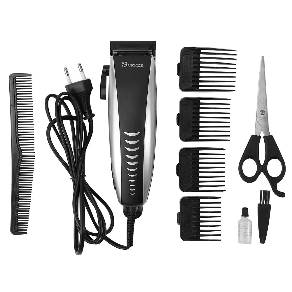 Surker Electric Hair Trimmer Men Kids Hair Hair Trimmer Shopee