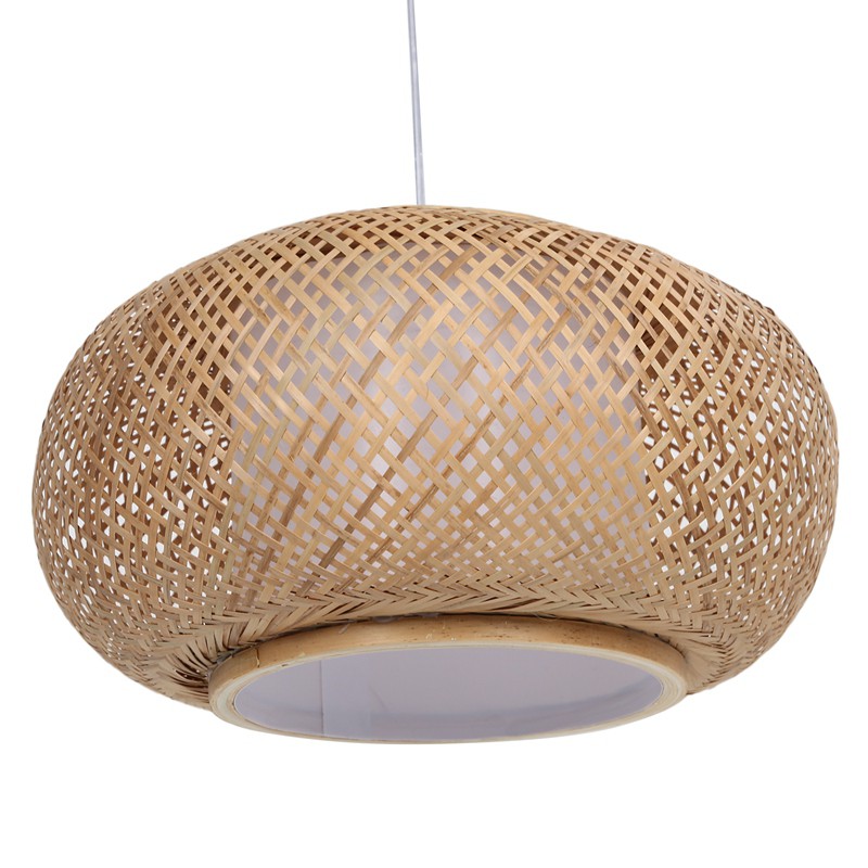 Bamboo Lampshade Pendant Ceiling Shade, Diy Lampshade Pendant Light