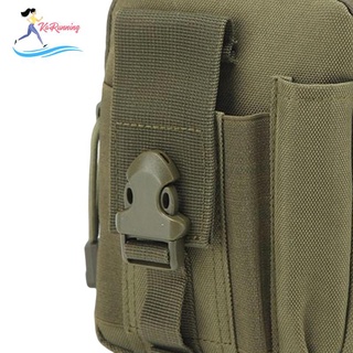 [Whweight] Portable Waist Zipper Purse Gear Organizer Bag Multi Functional Pouch Accessories Nylon for Hunting #8