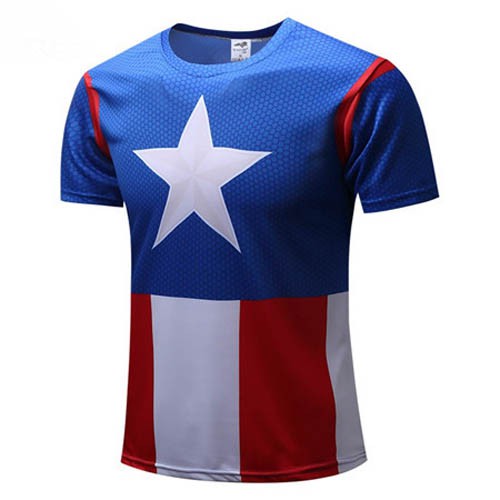 captain america 3d t shirt