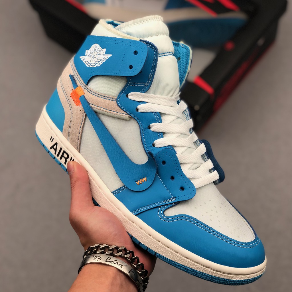 nike jordan 1 x off white unc
